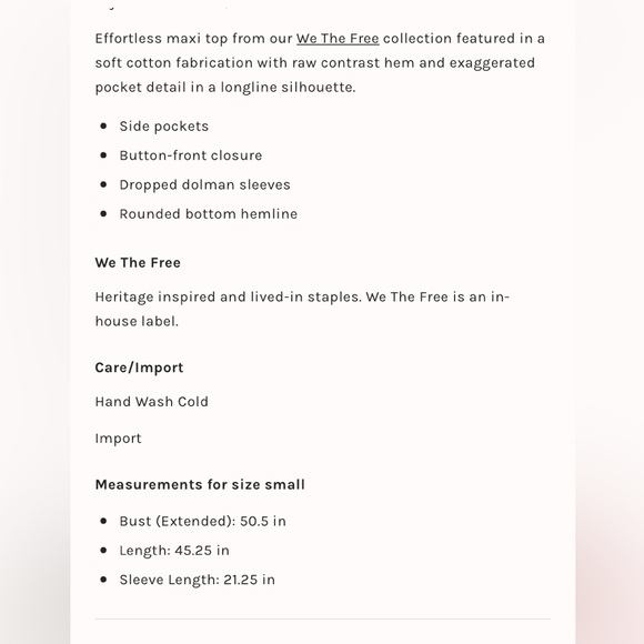 SOLD Free People We The Free Sahara Sounds Maxi Top - Picture 4 of 4